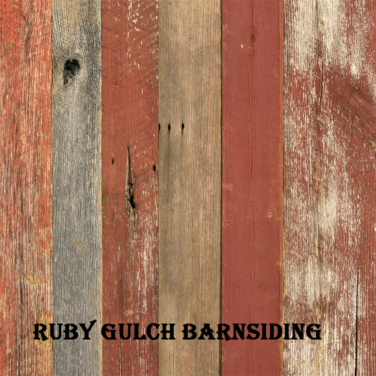 Ruby Gulch Red Barnsiding