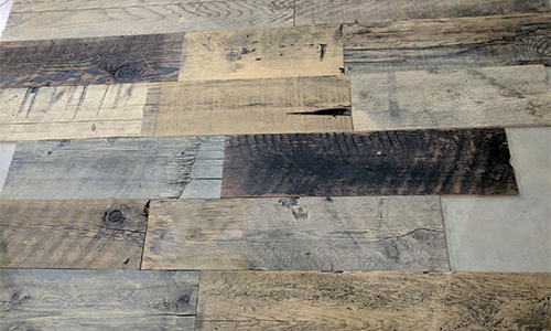 Coal Dust Wood Paneling